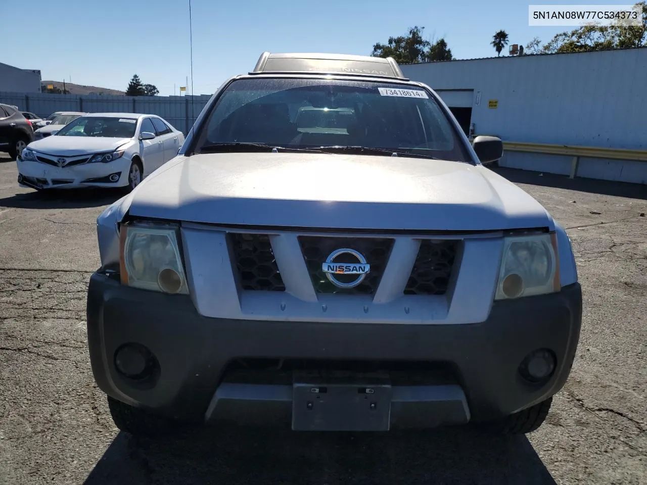 2007 Nissan Xterra Off Road VIN: 5N1AN08W77C534373 Lot: 73418614