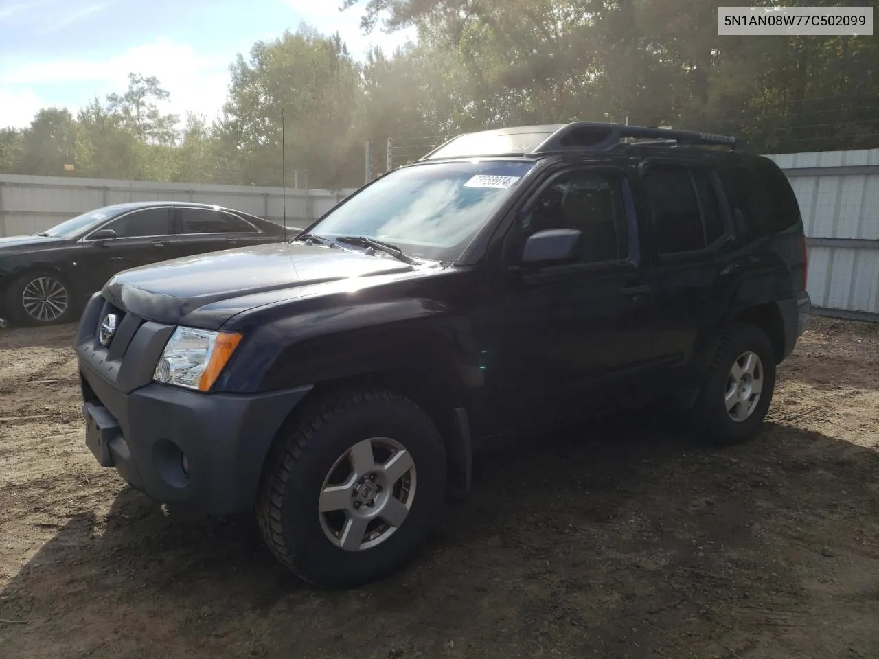 2007 Nissan Xterra Off Road VIN: 5N1AN08W77C502099 Lot: 73558974