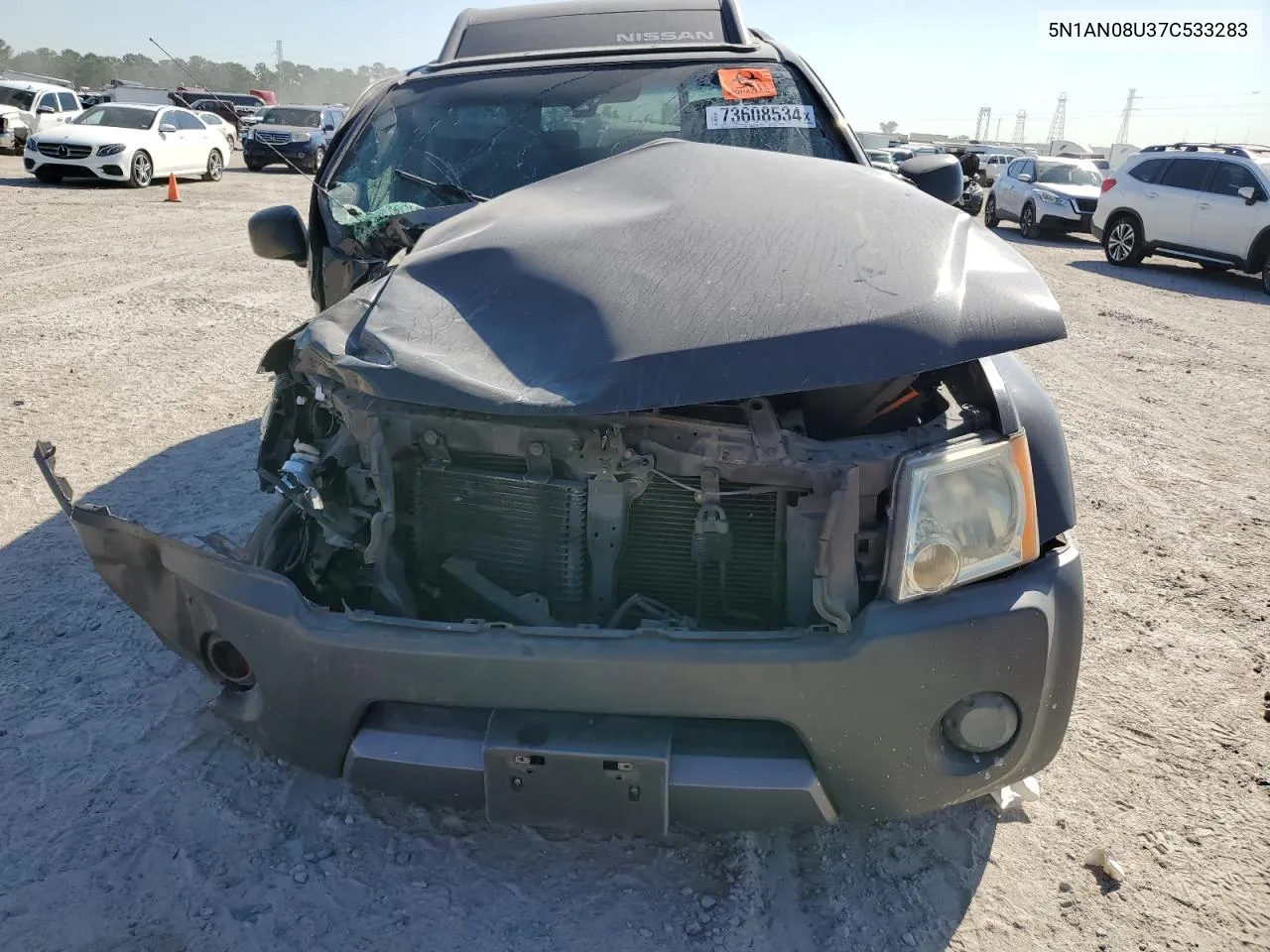 2007 Nissan Xterra Off Road VIN: 5N1AN08U37C533283 Lot: 73608534