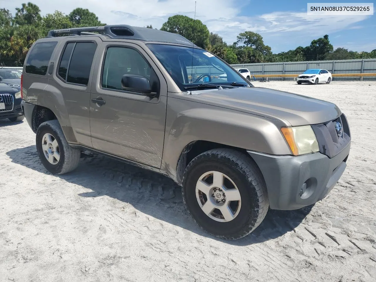 2007 Nissan Xterra Off Road VIN: 5N1AN08U37C529265 Lot: 74062414