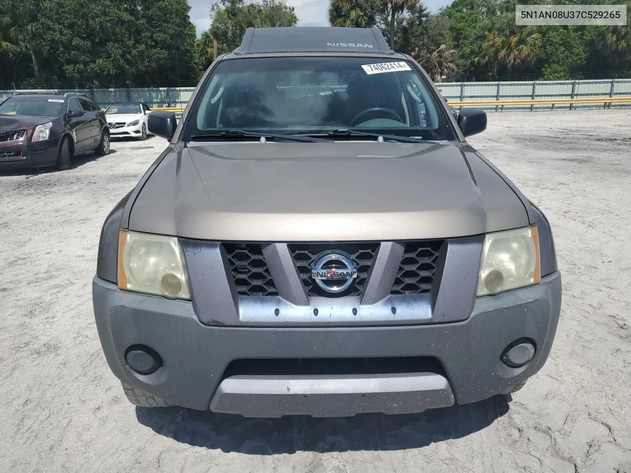 2007 Nissan Xterra Off Road VIN: 5N1AN08U37C529265 Lot: 74062414