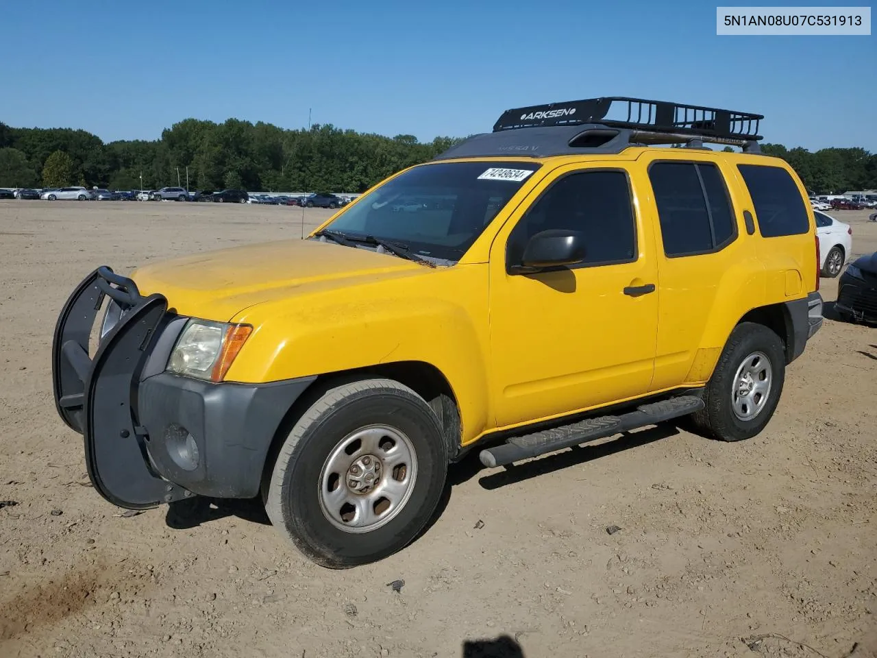 2007 Nissan Xterra Off Road VIN: 5N1AN08U07C531913 Lot: 74249634