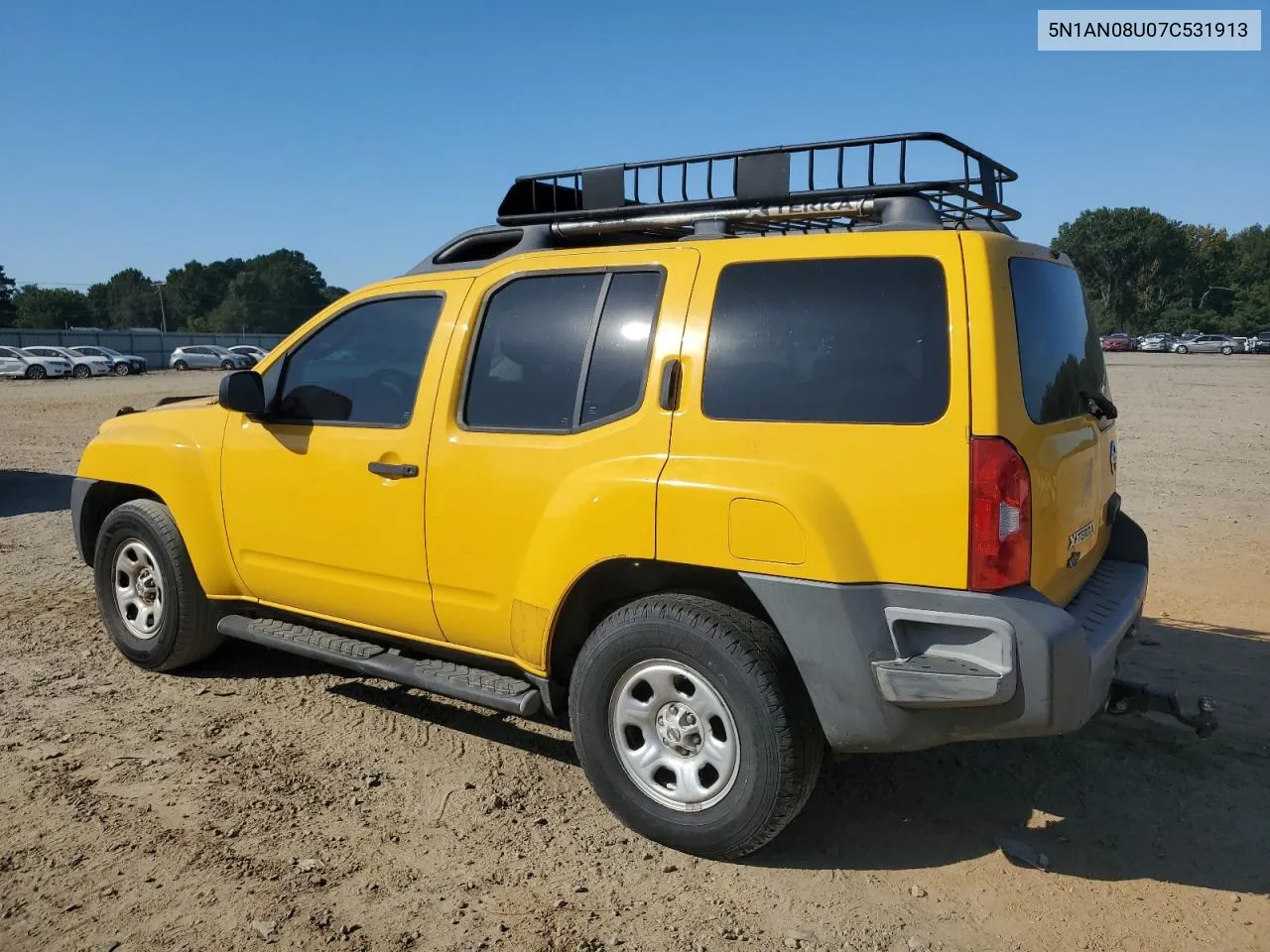 2007 Nissan Xterra Off Road VIN: 5N1AN08U07C531913 Lot: 74249634