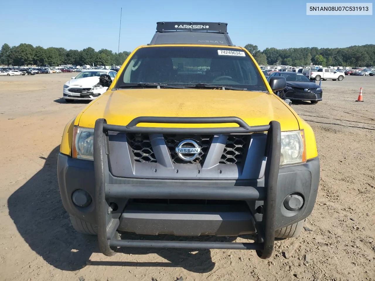 2007 Nissan Xterra Off Road VIN: 5N1AN08U07C531913 Lot: 74249634