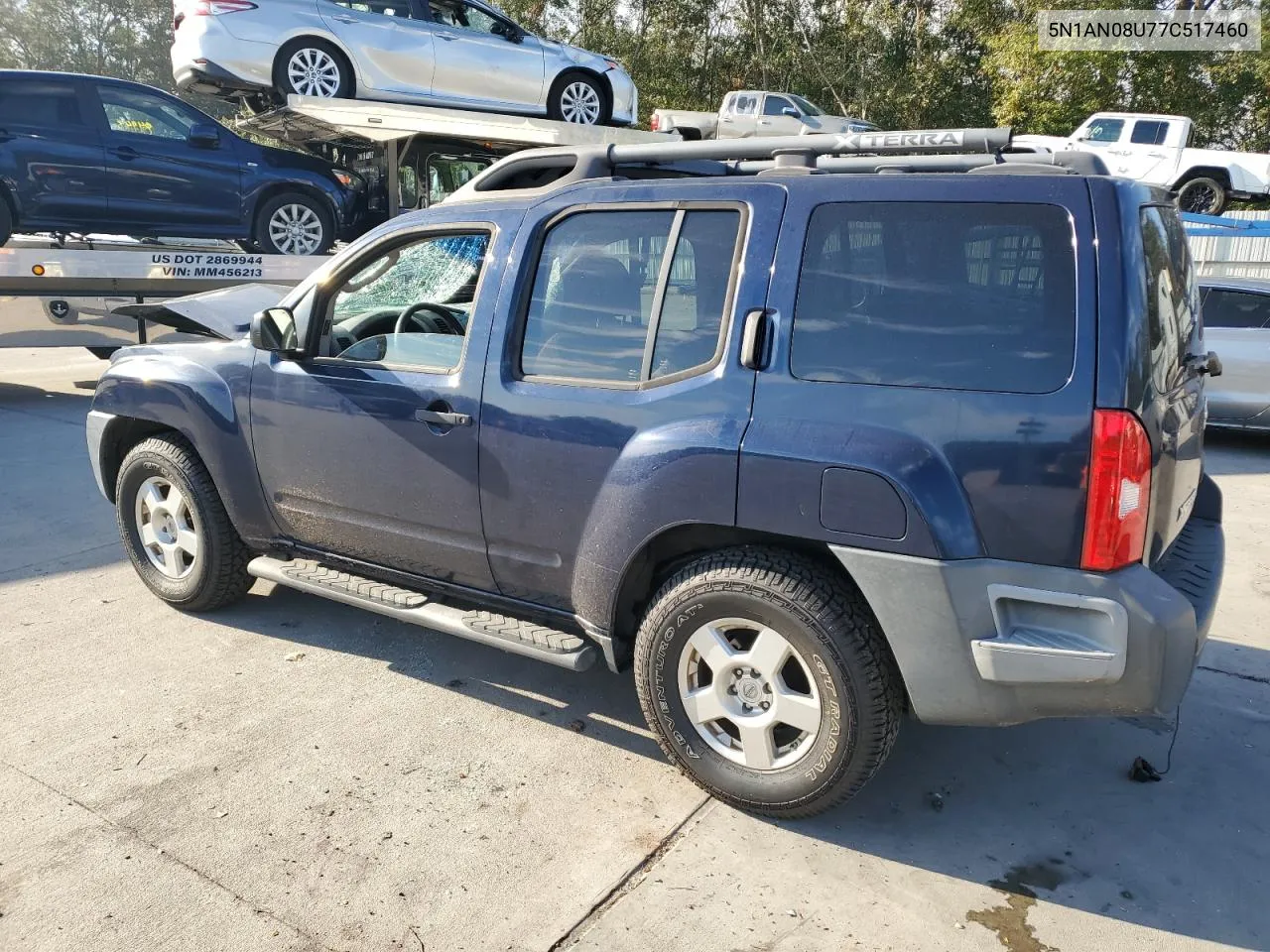 2007 Nissan Xterra Off Road VIN: 5N1AN08U77C517460 Lot: 74319814