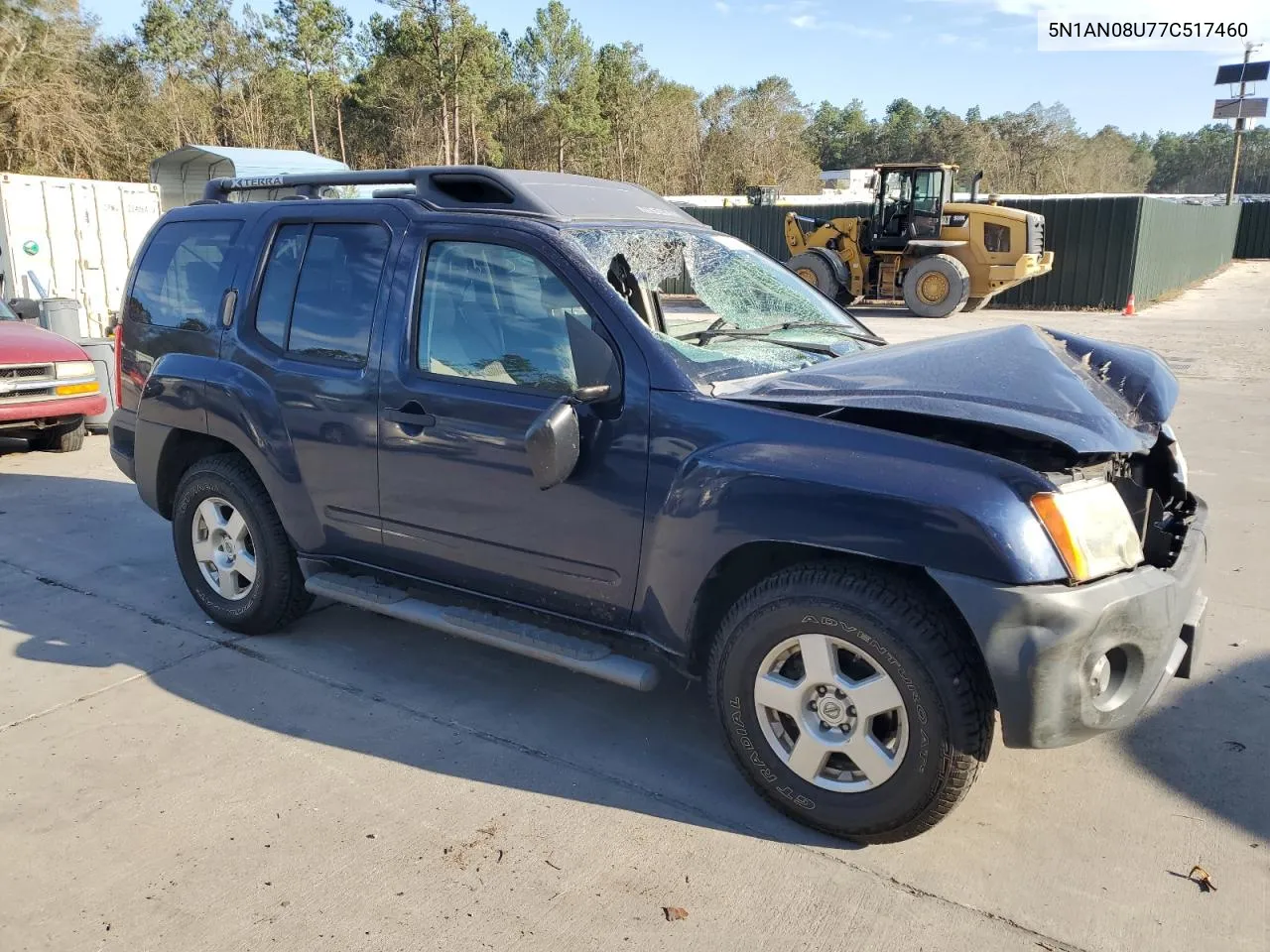 2007 Nissan Xterra Off Road VIN: 5N1AN08U77C517460 Lot: 74319814