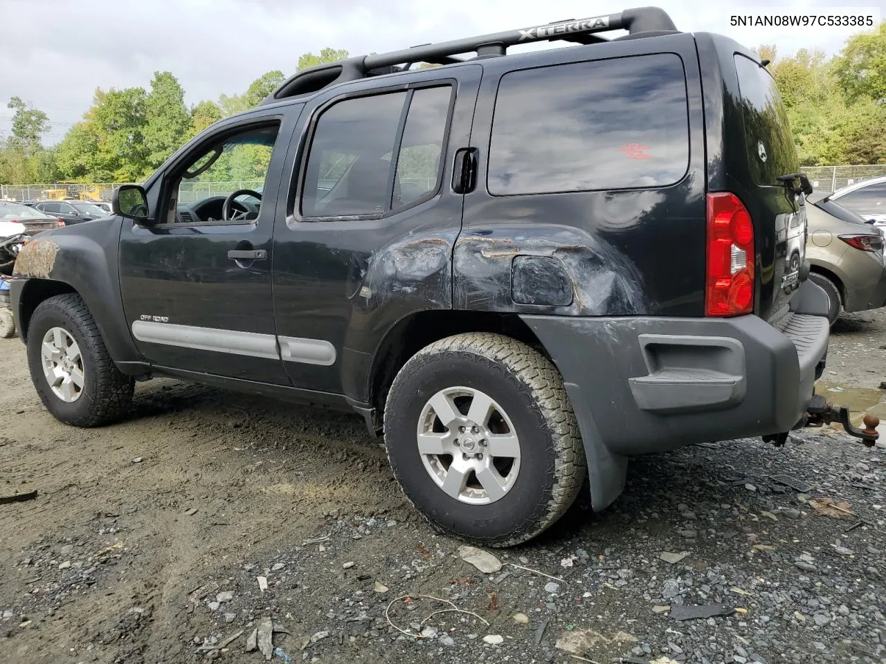 2007 Nissan Xterra Off Road VIN: 5N1AN08W97C533385 Lot: 74476794