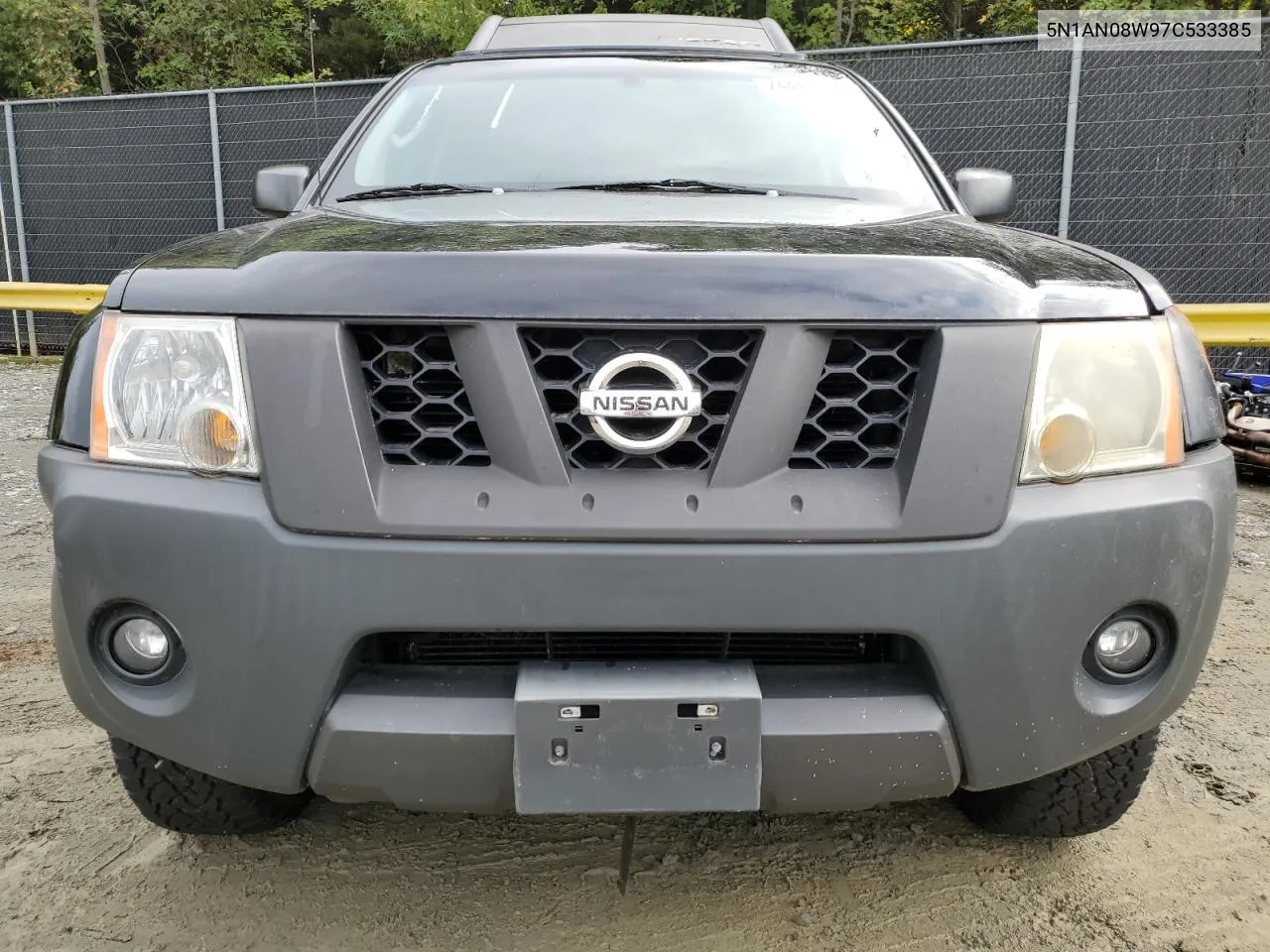 2007 Nissan Xterra Off Road VIN: 5N1AN08W97C533385 Lot: 74476794