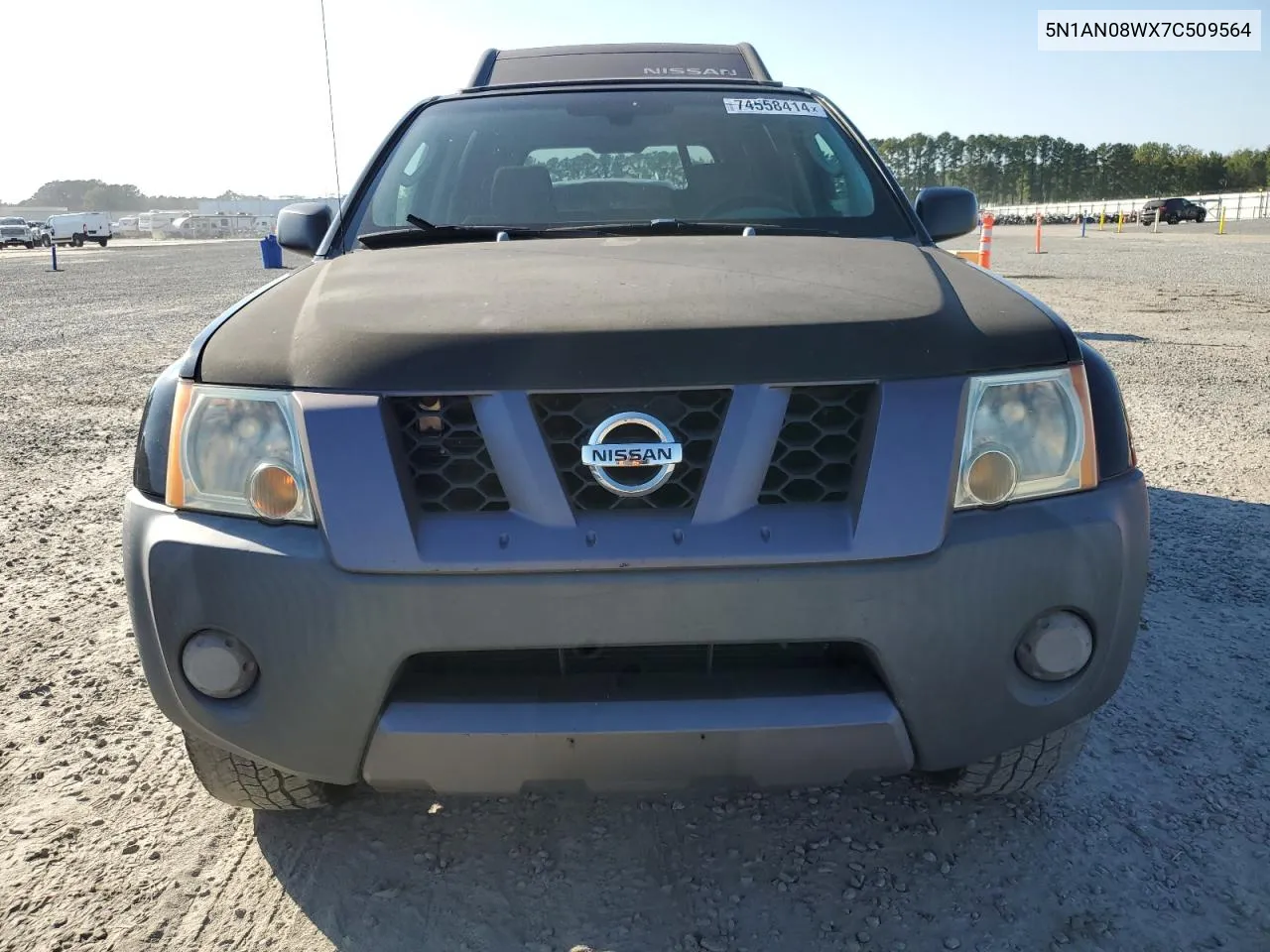 2007 Nissan Xterra Off Road VIN: 5N1AN08WX7C509564 Lot: 74558414