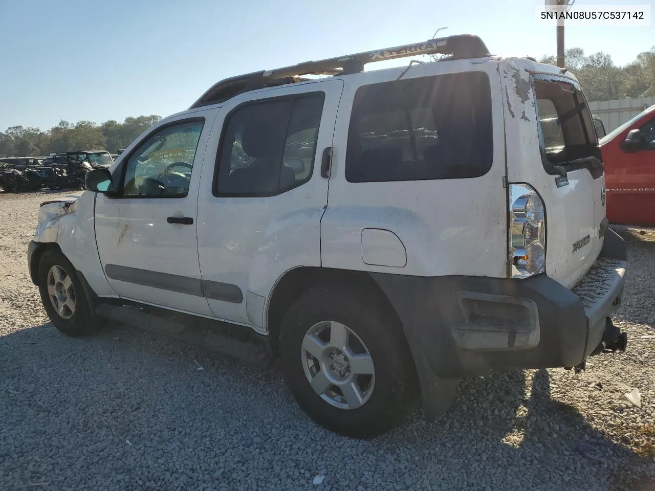 2007 Nissan Xterra Off Road VIN: 5N1AN08U57C537142 Lot: 75359094