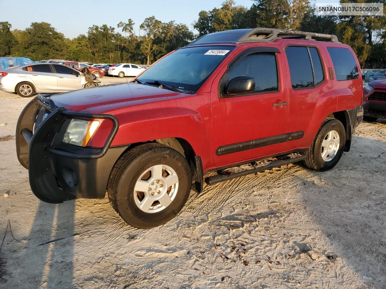 2007 Nissan Xterra Off Road VIN: 5N1AN08U17C506096 Lot: 75423684