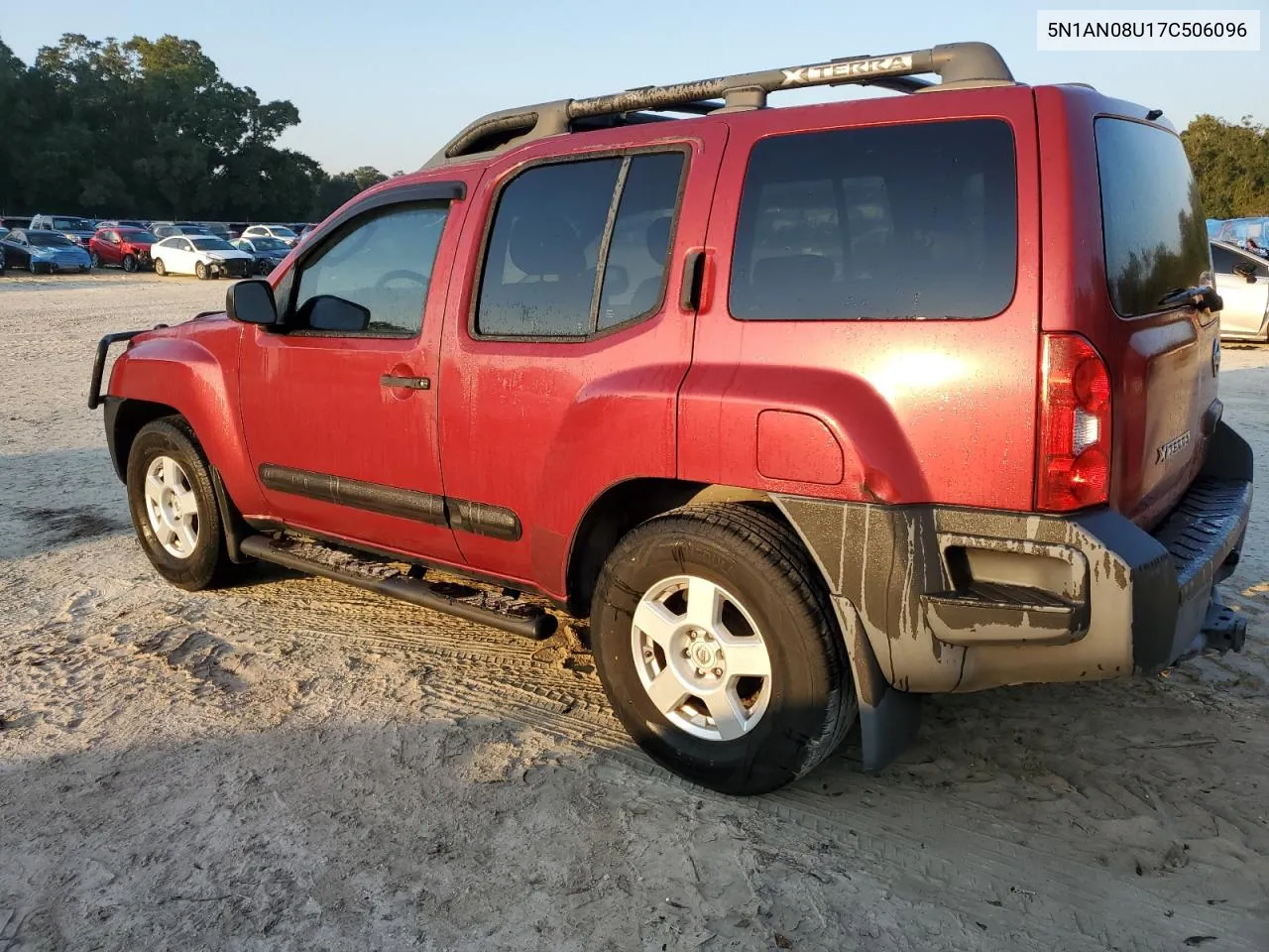 2007 Nissan Xterra Off Road VIN: 5N1AN08U17C506096 Lot: 75423684