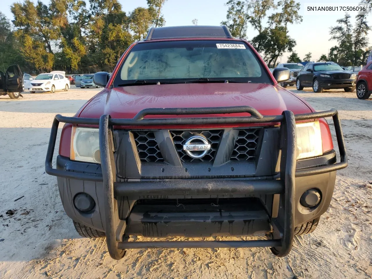 2007 Nissan Xterra Off Road VIN: 5N1AN08U17C506096 Lot: 75423684