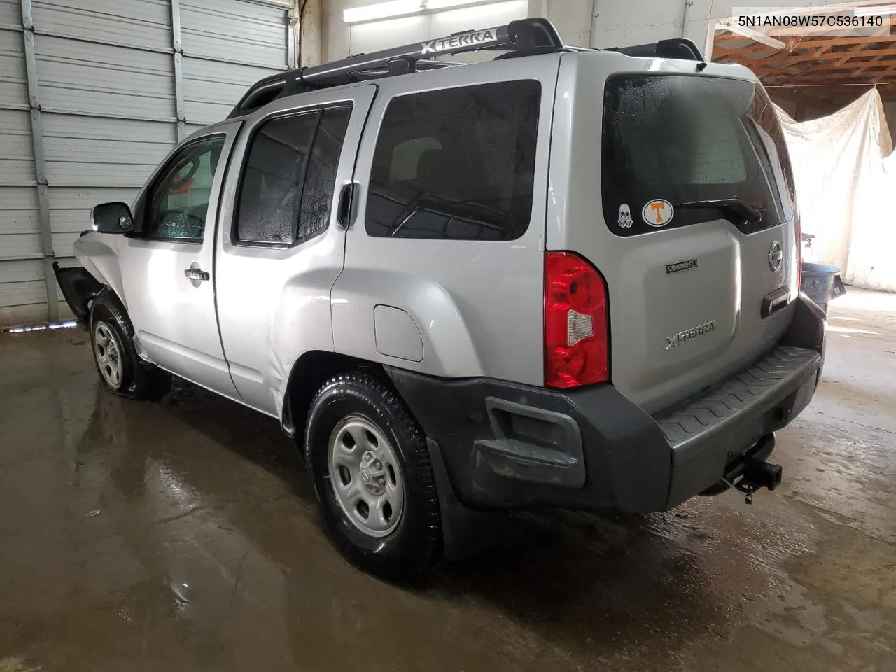 2007 Nissan Xterra Off Road VIN: 5N1AN08W57C536140 Lot: 75450034