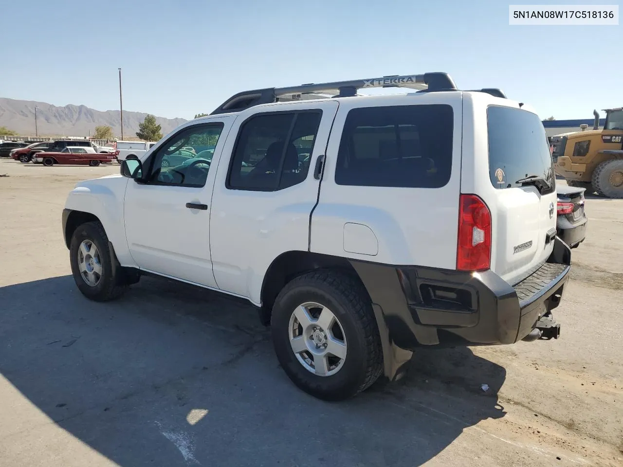 2007 Nissan Xterra Off Road VIN: 5N1AN08W17C518136 Lot: 75708304