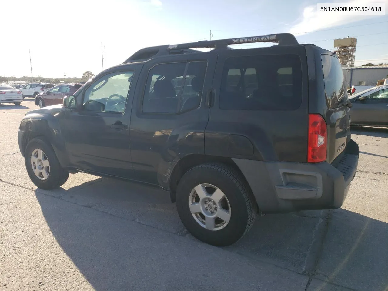 2007 Nissan Xterra Off Road VIN: 5N1AN08U67C504618 Lot: 76567604