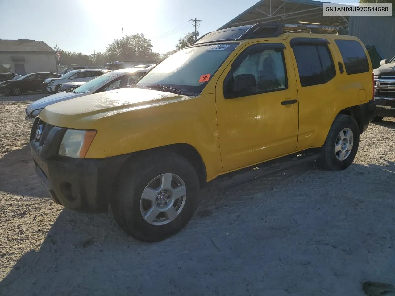 2007 Nissan Xterra Off Road VIN: 5N1AN08U97C544580 Lot: 76588484