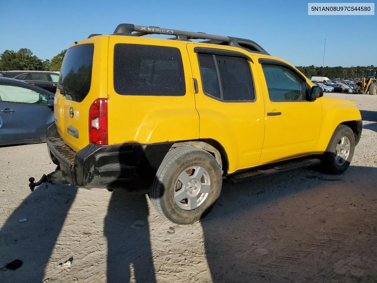 2007 Nissan Xterra Off Road VIN: 5N1AN08U97C544580 Lot: 76588484