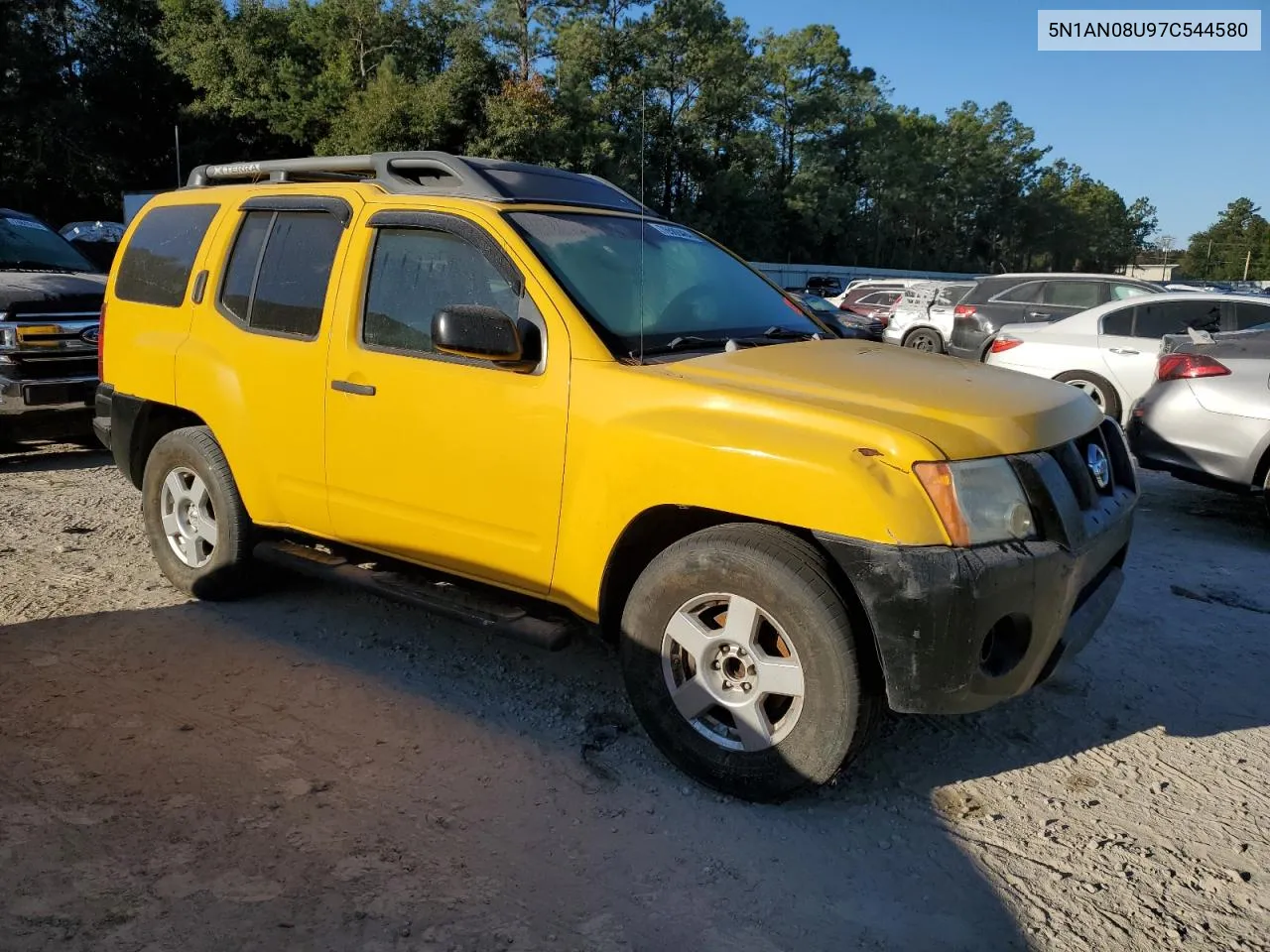 2007 Nissan Xterra Off Road VIN: 5N1AN08U97C544580 Lot: 76588484