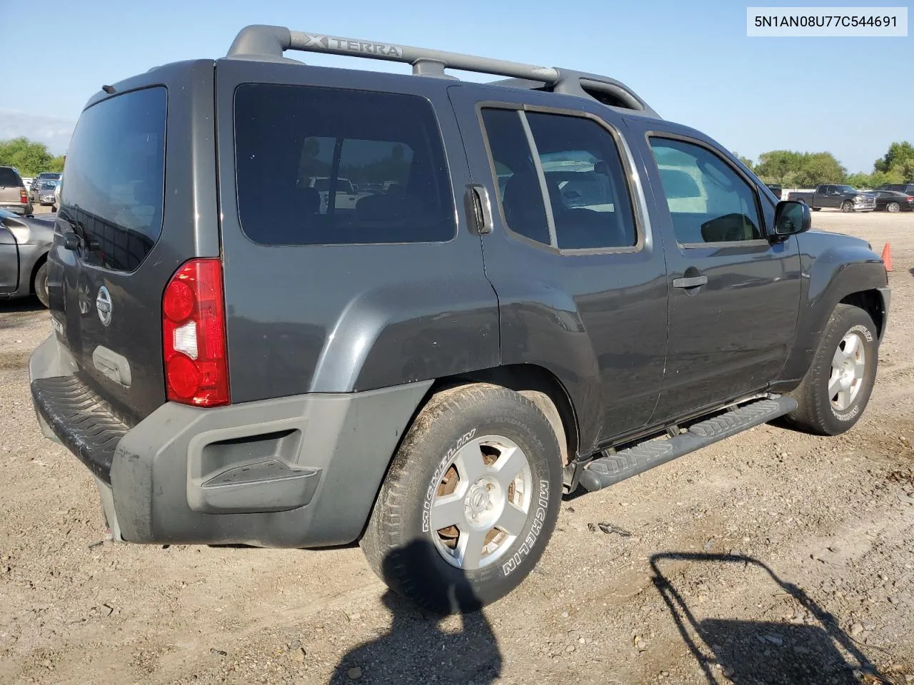 2007 Nissan Xterra Off Road VIN: 5N1AN08U77C544691 Lot: 76612504