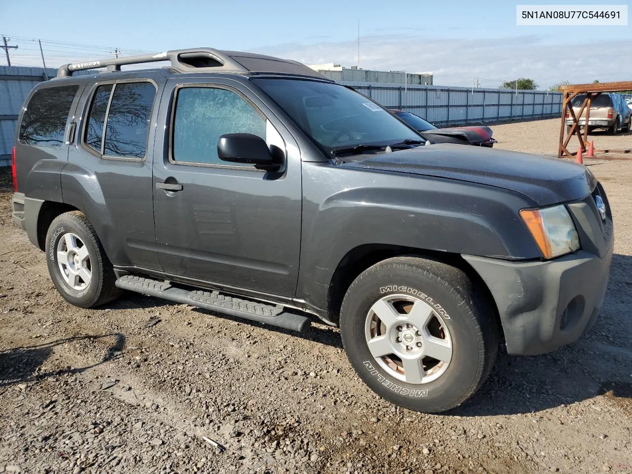 2007 Nissan Xterra Off Road VIN: 5N1AN08U77C544691 Lot: 76612504