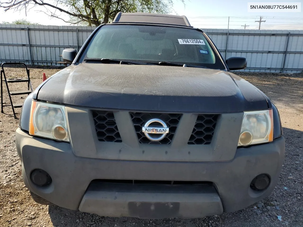 2007 Nissan Xterra Off Road VIN: 5N1AN08U77C544691 Lot: 76612504