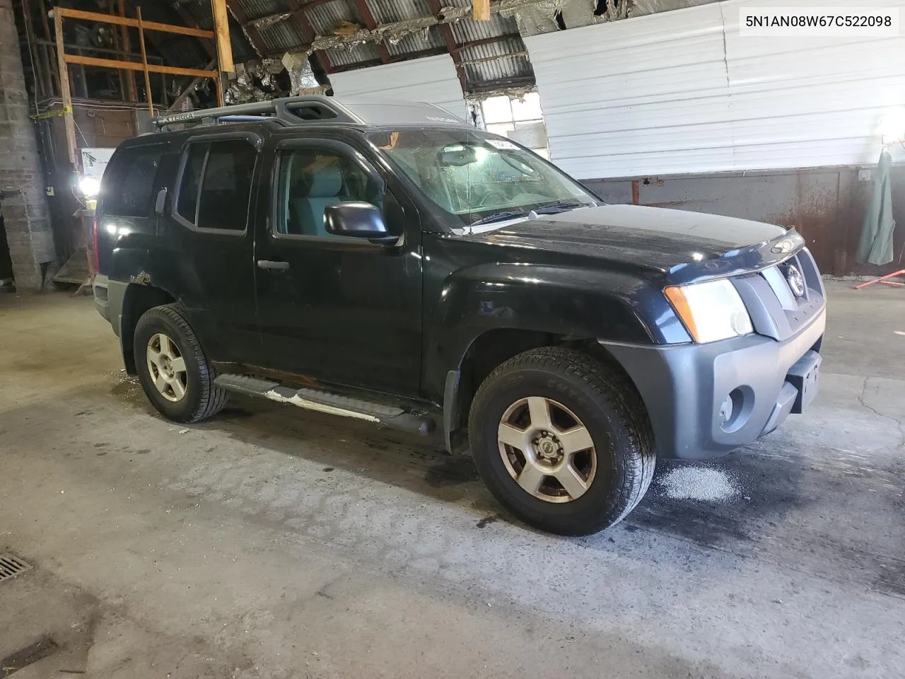 2007 Nissan Xterra Off Road VIN: 5N1AN08W67C522098 Lot: 76846754