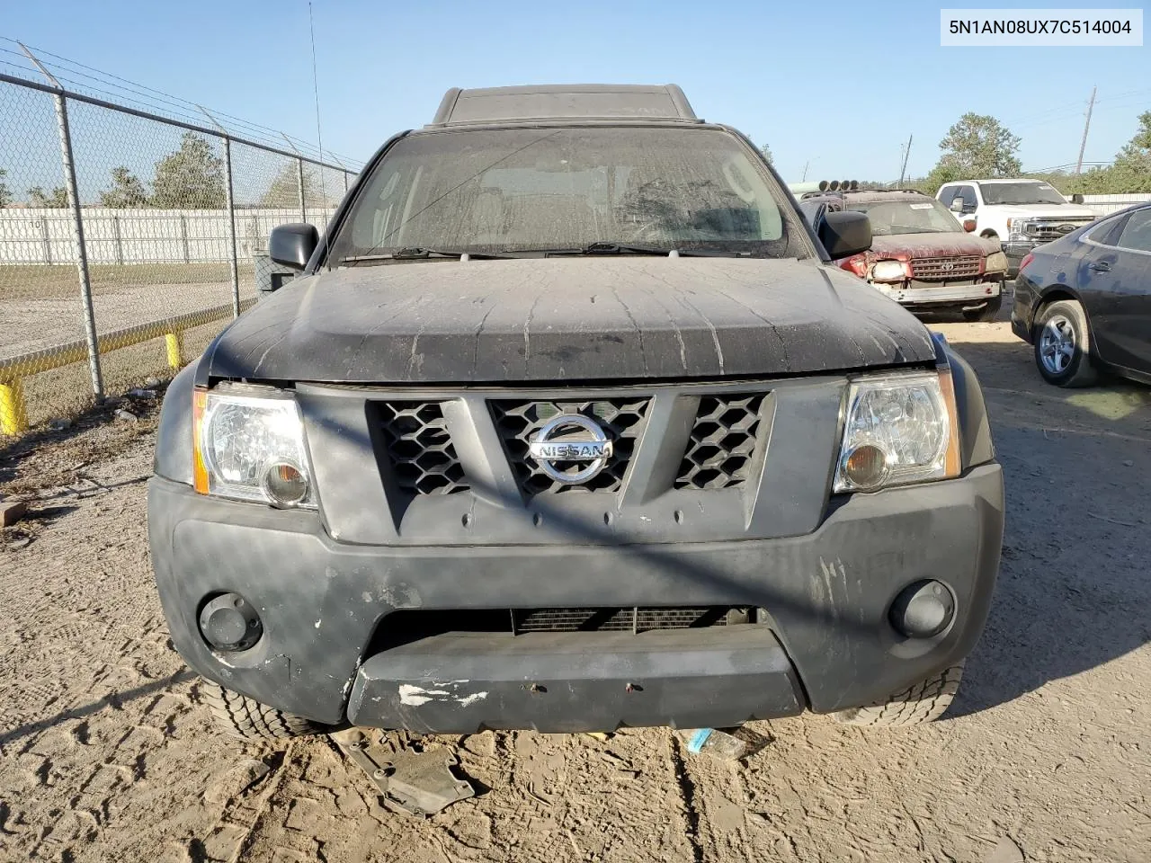 2007 Nissan Xterra Off Road VIN: 5N1AN08UX7C514004 Lot: 76899864