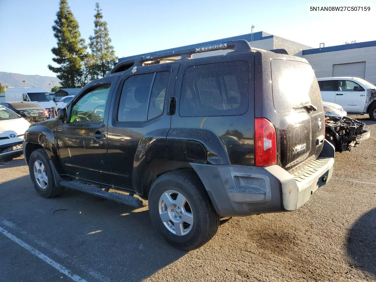 2007 Nissan Xterra Off Road VIN: 5N1AN08W27C507159 Lot: 77204334