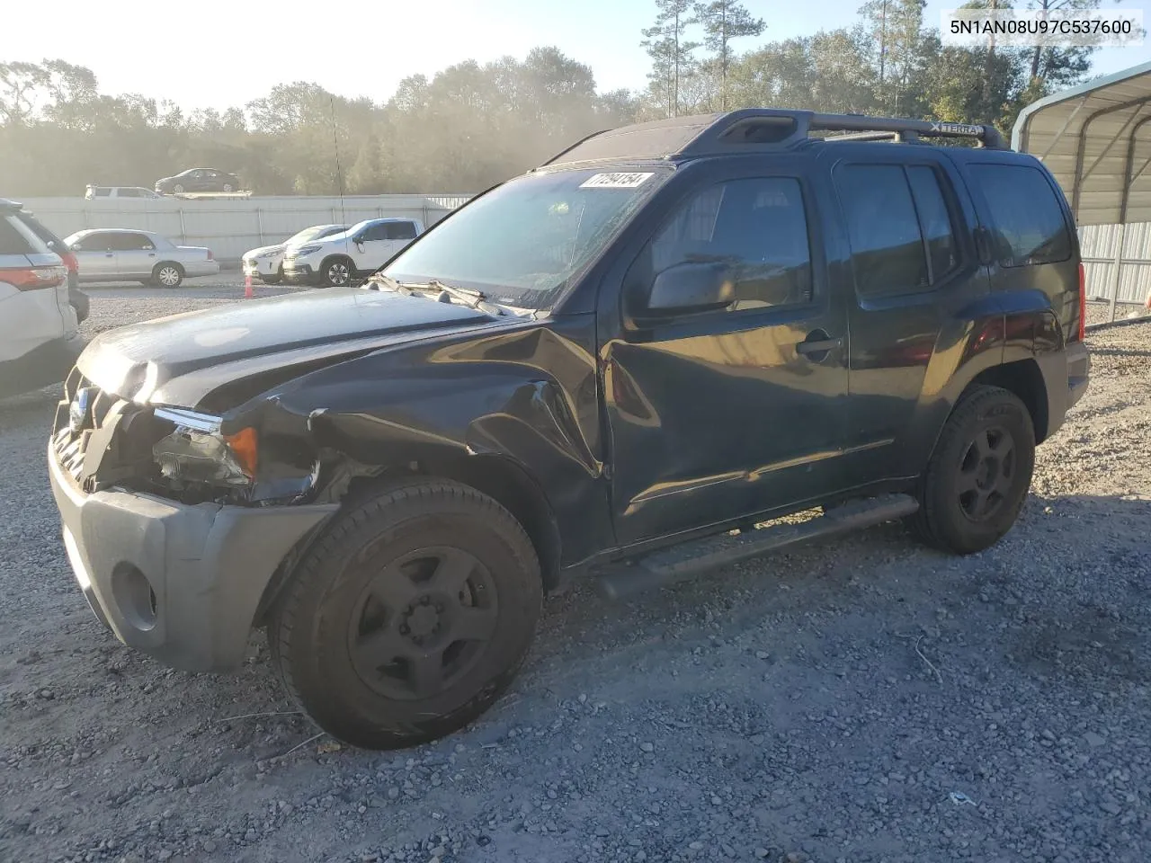 2007 Nissan Xterra Off Road VIN: 5N1AN08U97C537600 Lot: 77294154