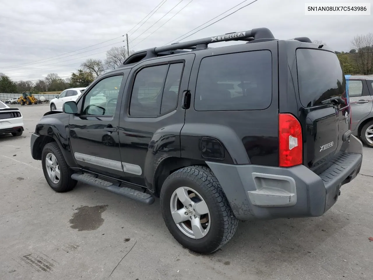 2007 Nissan Xterra Off Road VIN: 5N1AN08UX7C543986 Lot: 77374144