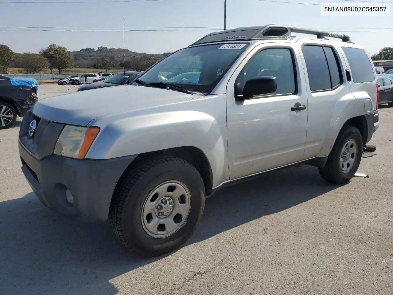 2007 Nissan Xterra Off Road VIN: 5N1AN08U07C545357 Lot: 77478904