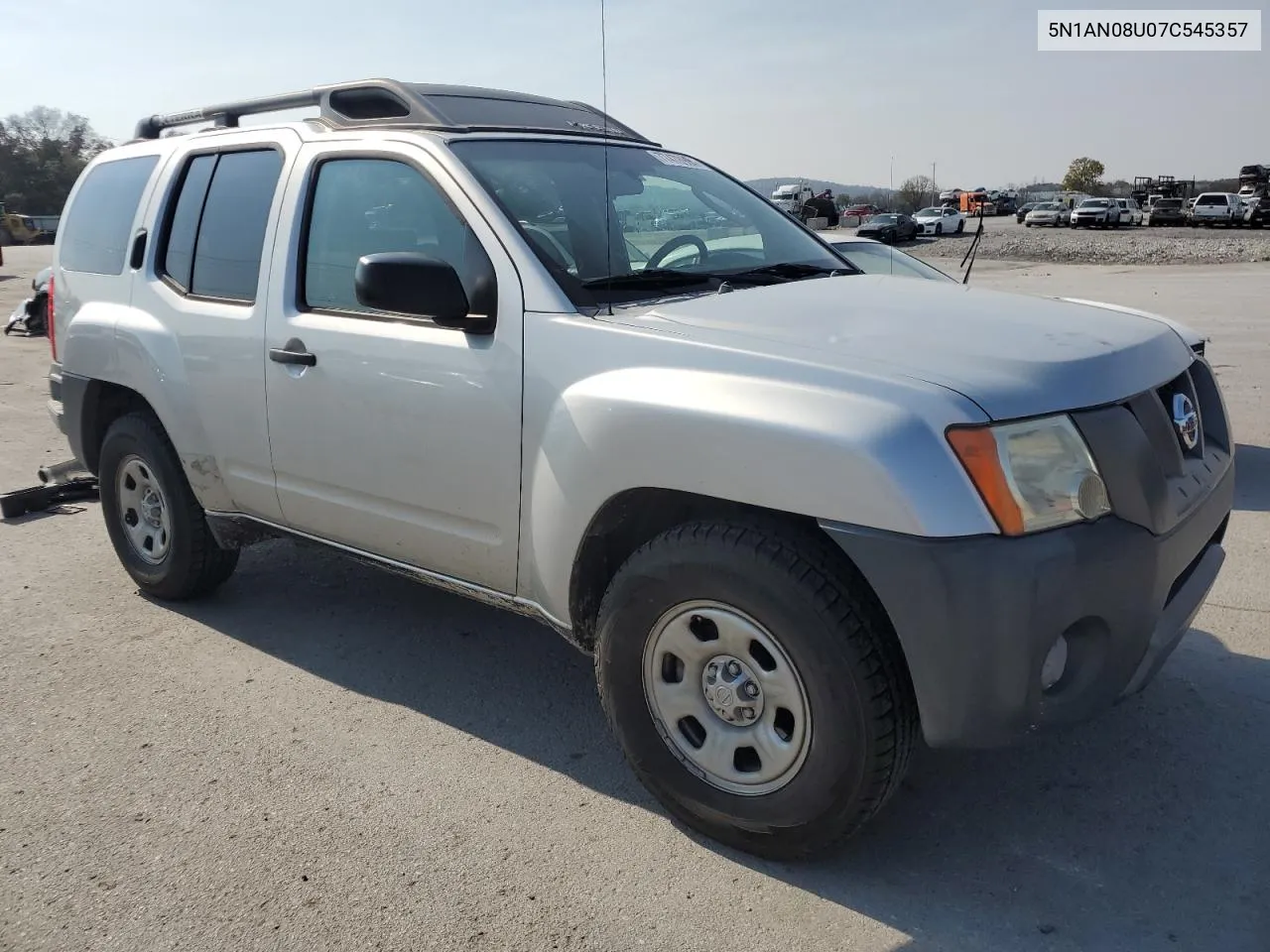 2007 Nissan Xterra Off Road VIN: 5N1AN08U07C545357 Lot: 77478904