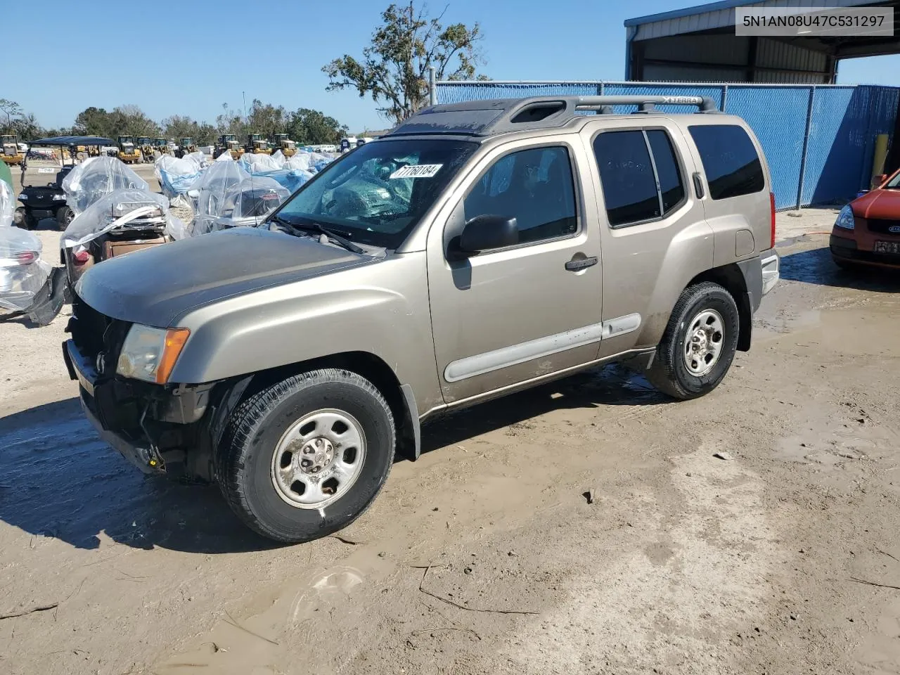 2007 Nissan Xterra Off Road VIN: 5N1AN08U47C531297 Lot: 77760184