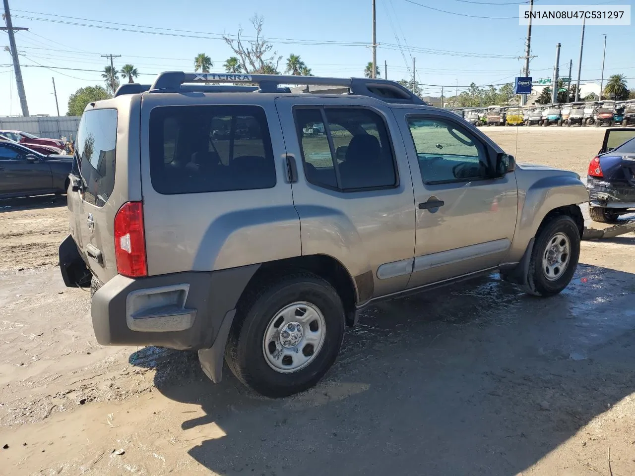 2007 Nissan Xterra Off Road VIN: 5N1AN08U47C531297 Lot: 77760184