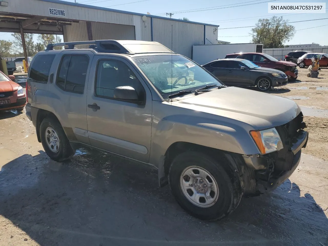 2007 Nissan Xterra Off Road VIN: 5N1AN08U47C531297 Lot: 77760184