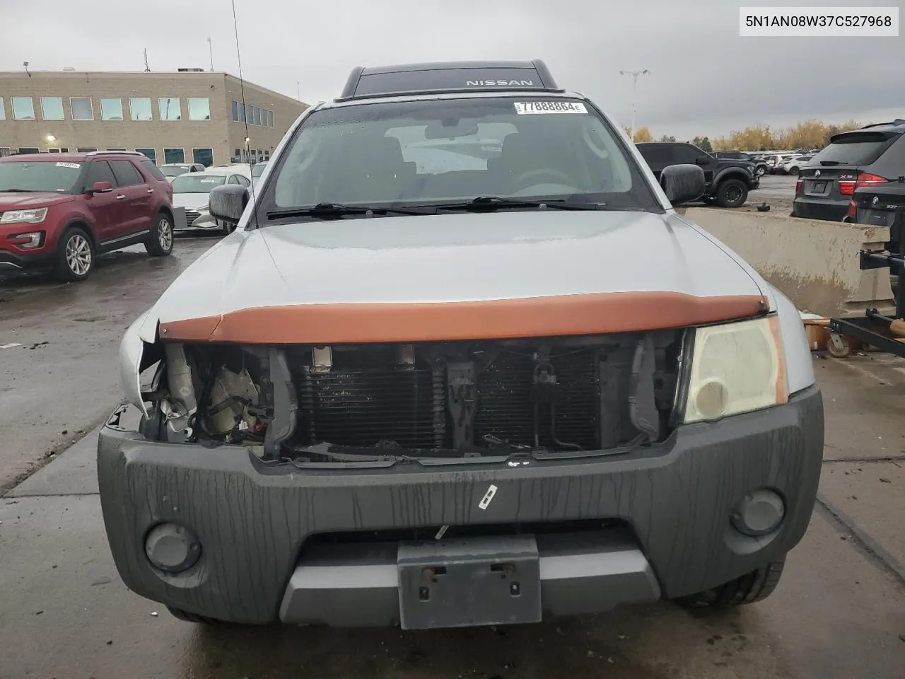 2007 Nissan Xterra Off Road VIN: 5N1AN08W37C527968 Lot: 77888864