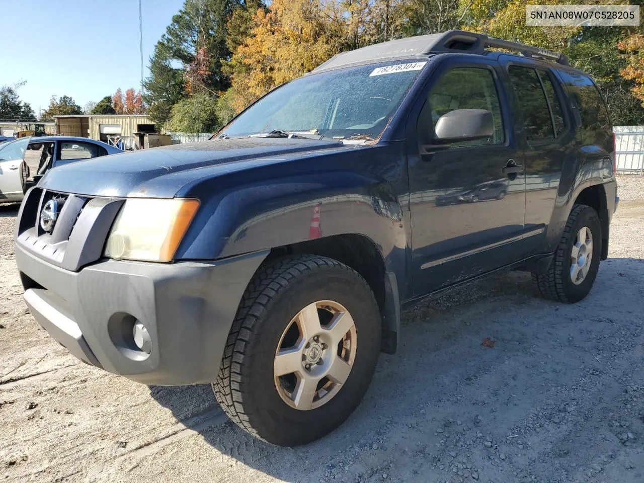 2007 Nissan Xterra Off Road VIN: 5N1AN08W07C528205 Lot: 78278304