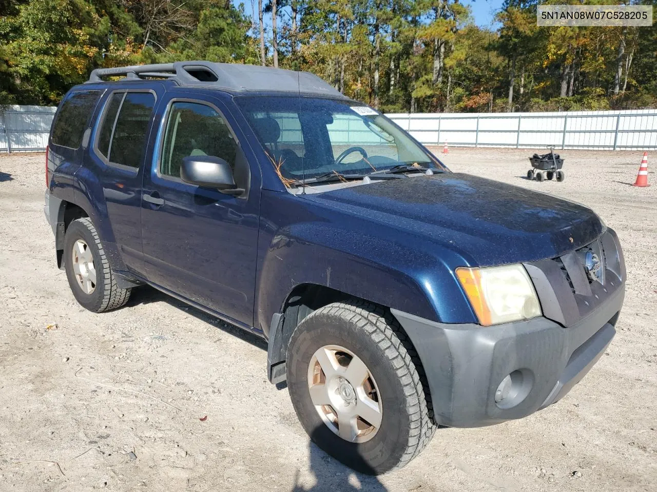 2007 Nissan Xterra Off Road VIN: 5N1AN08W07C528205 Lot: 78278304