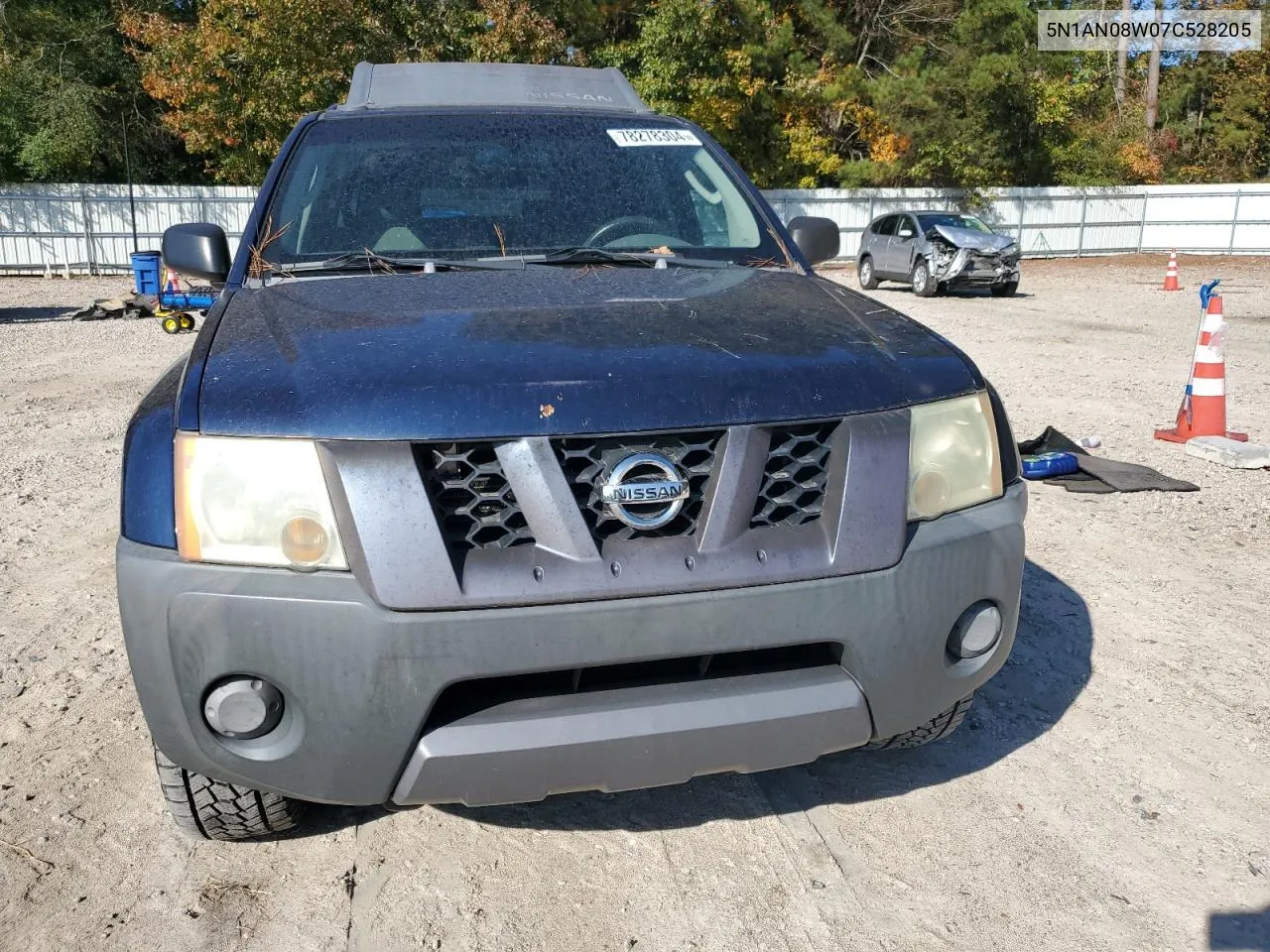 2007 Nissan Xterra Off Road VIN: 5N1AN08W07C528205 Lot: 78278304