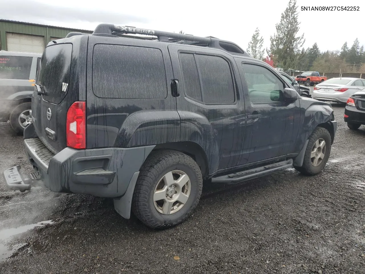 2007 Nissan Xterra Off Road VIN: 5N1AN08W27C542252 Lot: 80267984