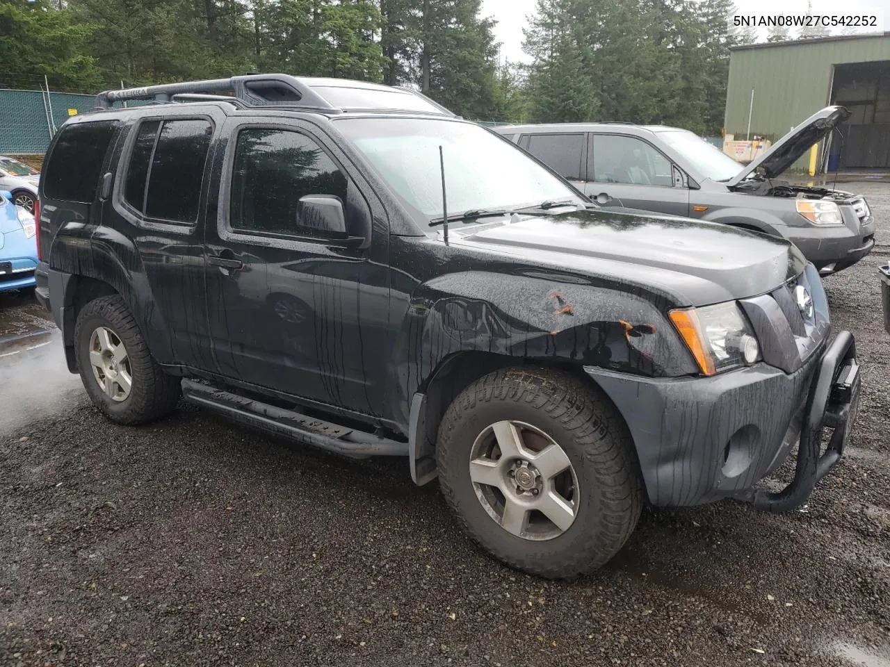 2007 Nissan Xterra Off Road VIN: 5N1AN08W27C542252 Lot: 80267984