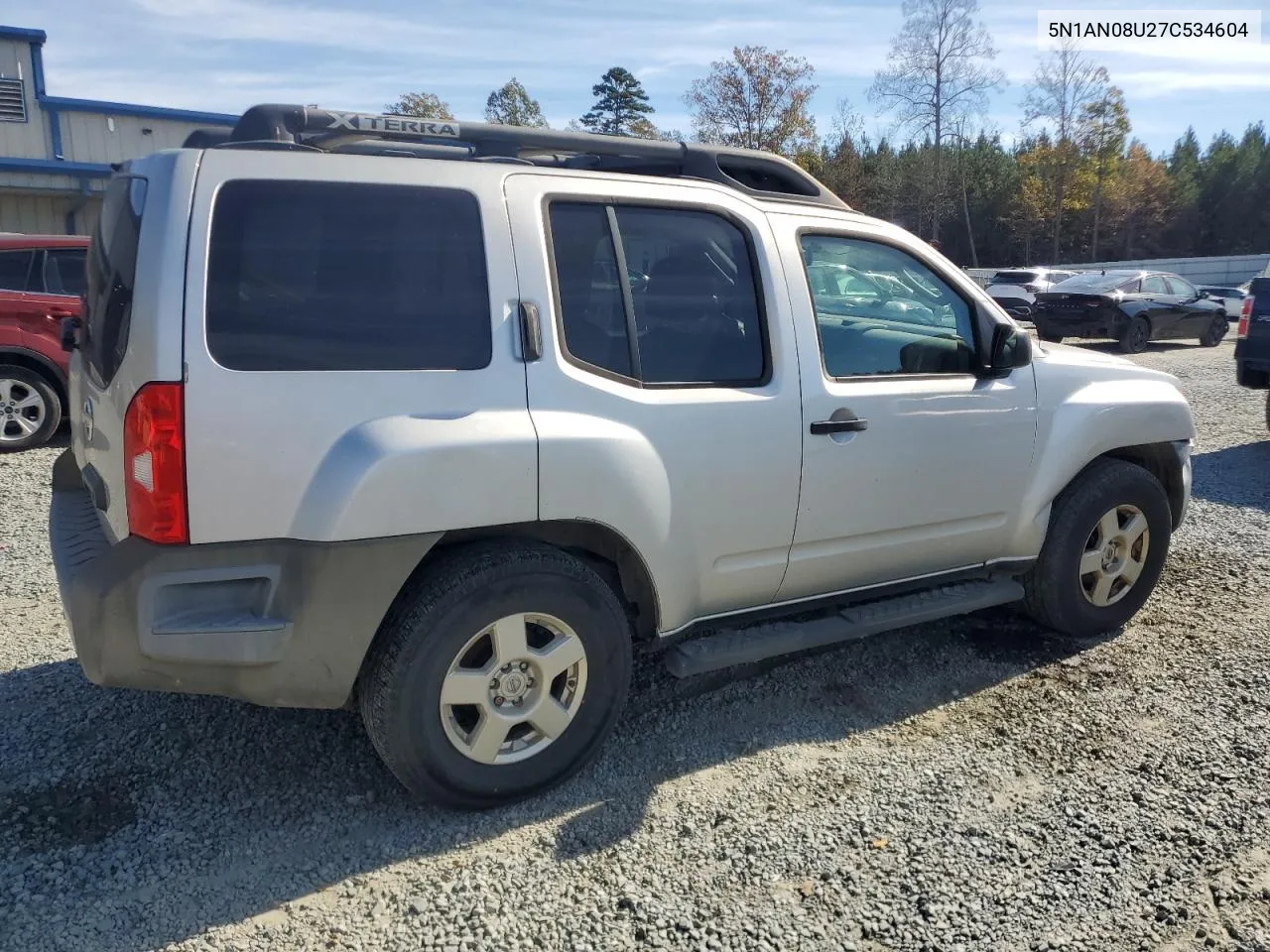 2007 Nissan Xterra Off Road VIN: 5N1AN08U27C534604 Lot: 80587404