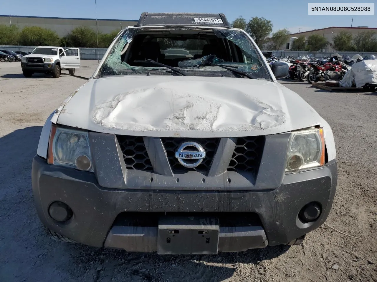 2008 Nissan Xterra Off Road VIN: 5N1AN08U08C528088 Lot: 59445914