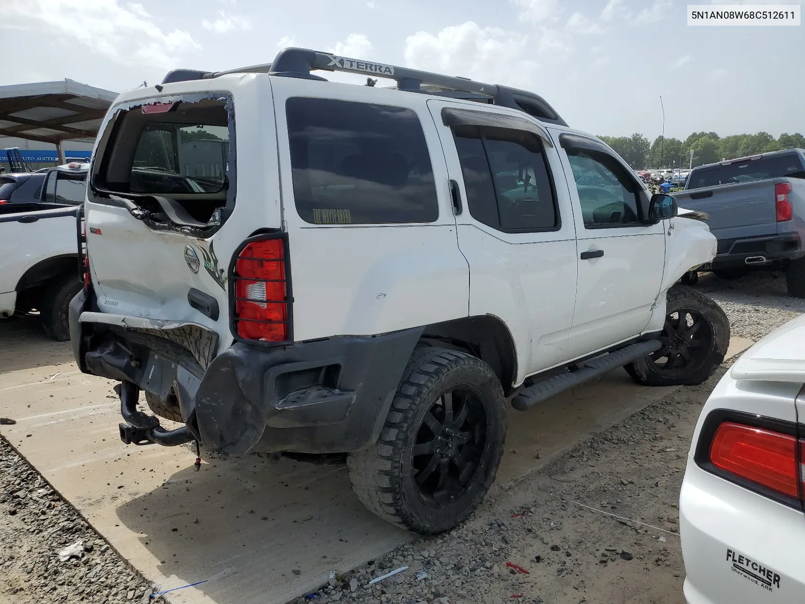 2008 Nissan Xterra Off Road VIN: 5N1AN08W68C512611 Lot: 65804504