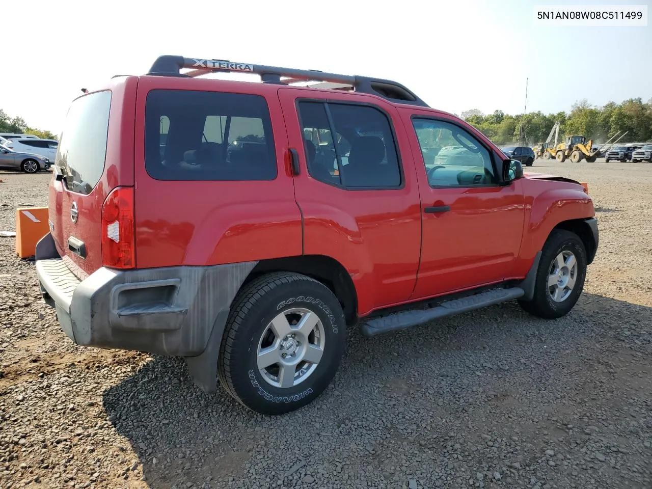 2008 Nissan Xterra Off Road VIN: 5N1AN08W08C511499 Lot: 70637114