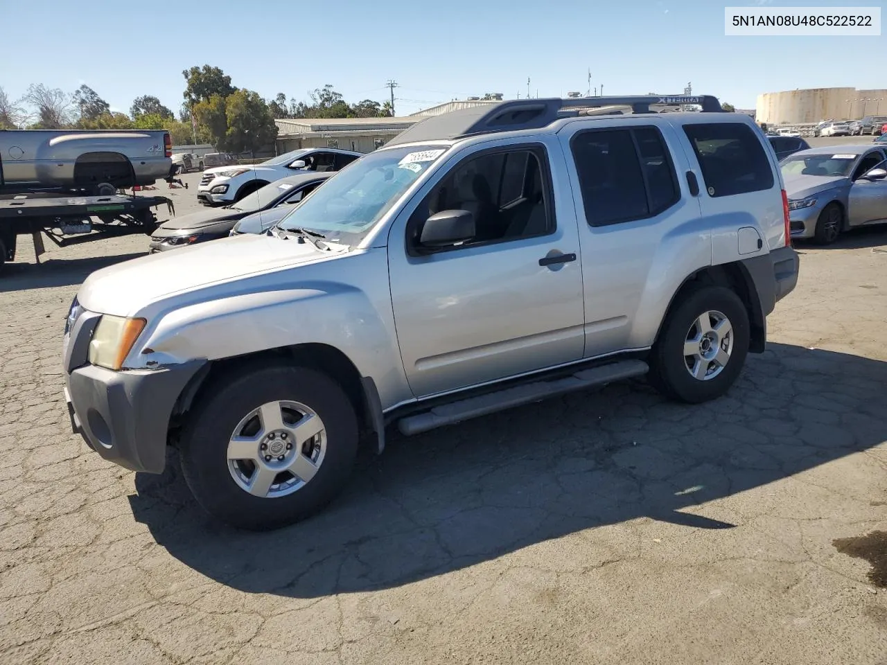 2008 Nissan Xterra Off Road VIN: 5N1AN08U48C522522 Lot: 71855644