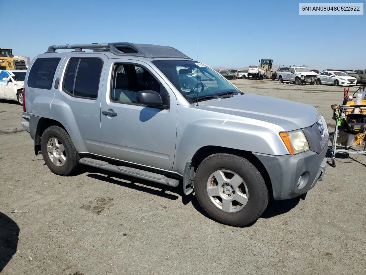 2008 Nissan Xterra Off Road VIN: 5N1AN08U48C522522 Lot: 71855644