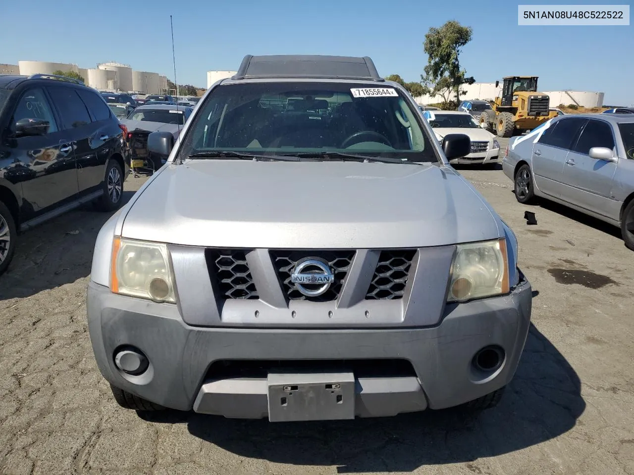 2008 Nissan Xterra Off Road VIN: 5N1AN08U48C522522 Lot: 71855644