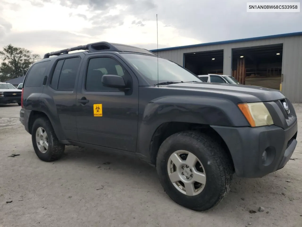 2008 Nissan Xterra Off Road VIN: 5N1AN08W68C533958 Lot: 72512274